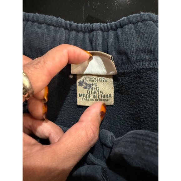 L.L.BEAN MENS BLUE SWEATPANTS SIZE LARGE | W1 - Picture 4 of 6